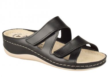 Παντόφλες γυναικείες | Ανατομικές | Vesna | 880184 | Μαύρο - Vesna - 